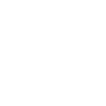 Logo in weiß mit transparentem Hintergrund